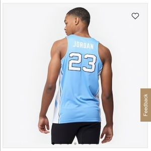 North Carolina Jordan (23) Jersey